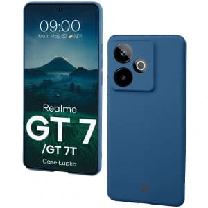 Bizon Case Lupka Realme GT 7 / 7T blau