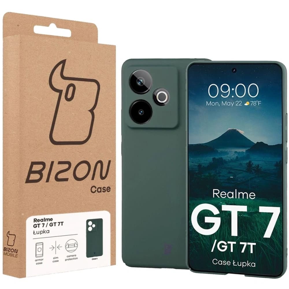 Bizon Case Lupka Realme GT 7 / 7T grün - 6