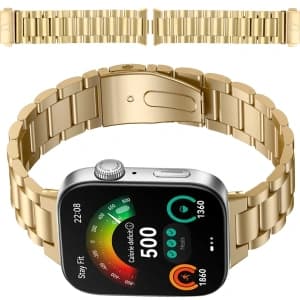 Bizon Strap Watch Aura Huawei Watch Fit 4 Pro / Fit 4 / Fit 3 gold