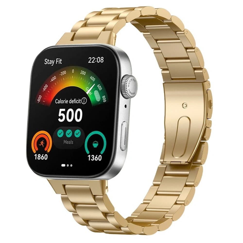 Bizon Strap Watch Aura Huawei Watch Fit 4 Pro / Fit 4 / Fit 3 gold - 4