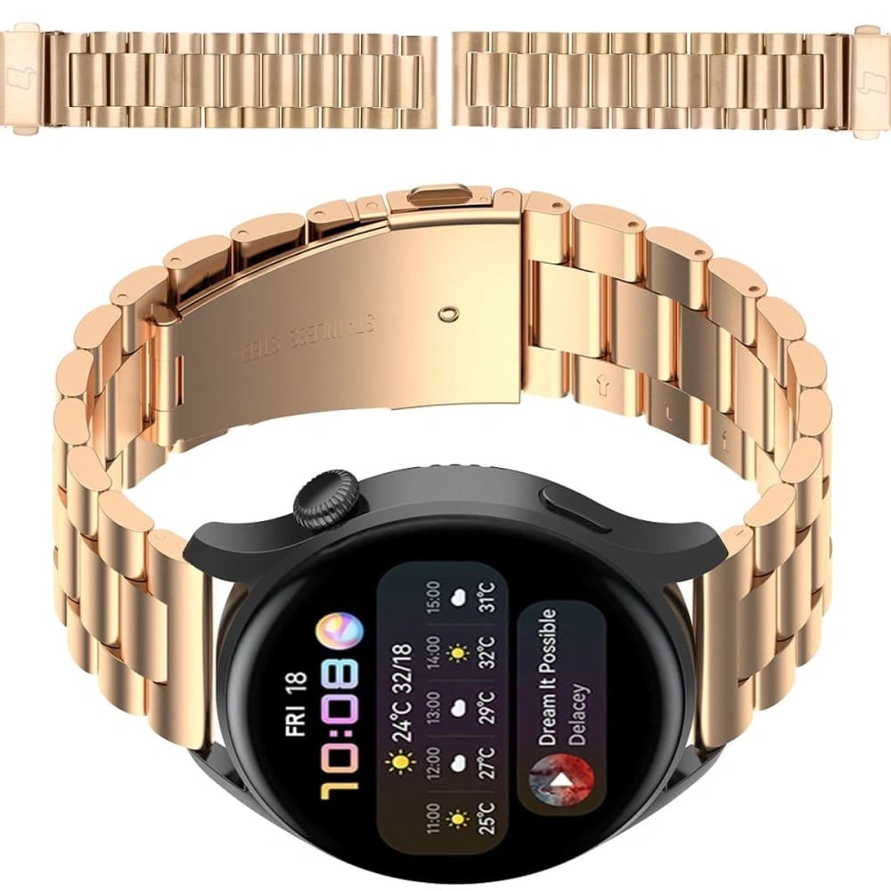 Bizon Armbanduhr Aura QuickRelease 20mm Roségold - 1