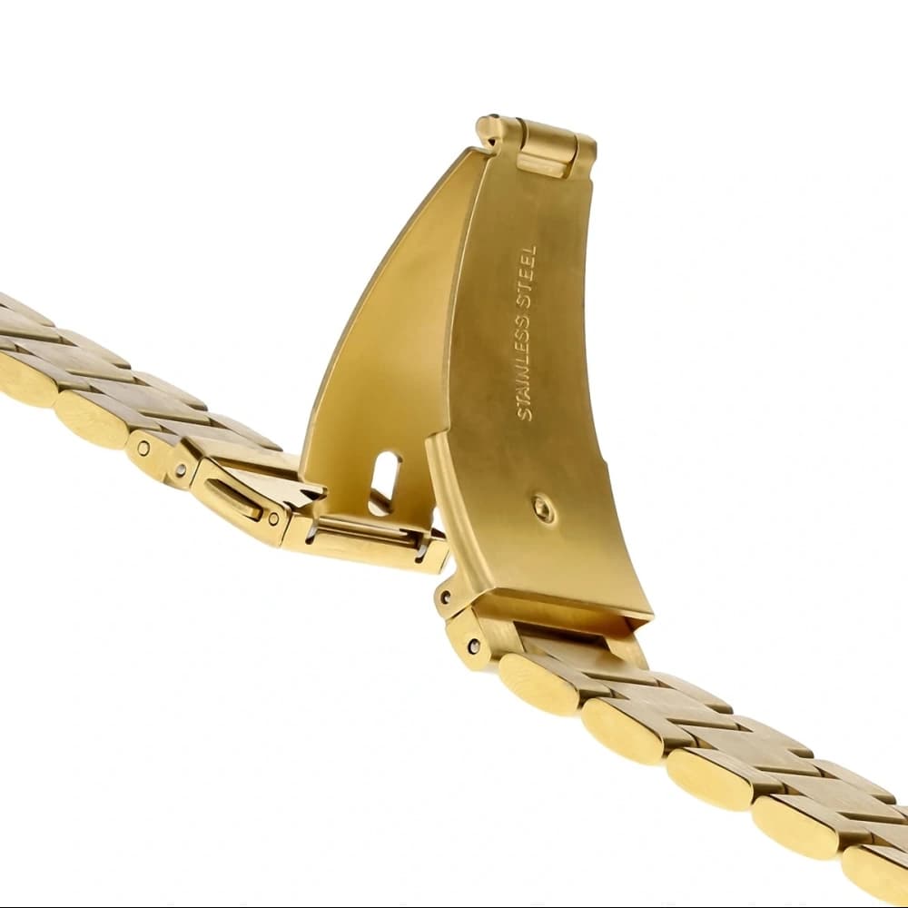 Bizon Armband Uhr Aura Samsung Galaxy Watch 8 40mm / 44mm / 8 Classic 46mm gold - 4