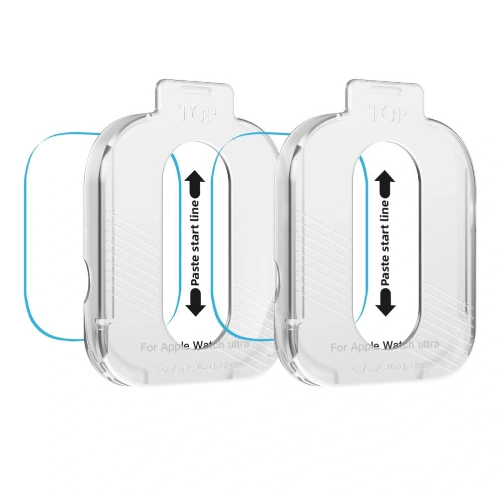 Tempered glass Tech-Protect Easy Set+ for Apple Watch Ultra 1 / 2 / 3 49mm Clear [2 PACK] - 3