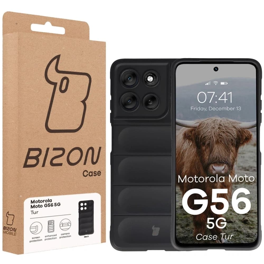 Bizon Case Tur Motorola Moto G56 5G black - 8