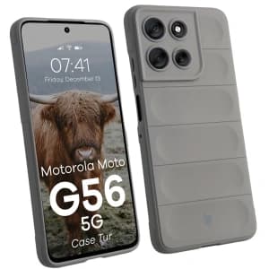 Bizon Case Tur Motorola Moto G56 5G hellgrau