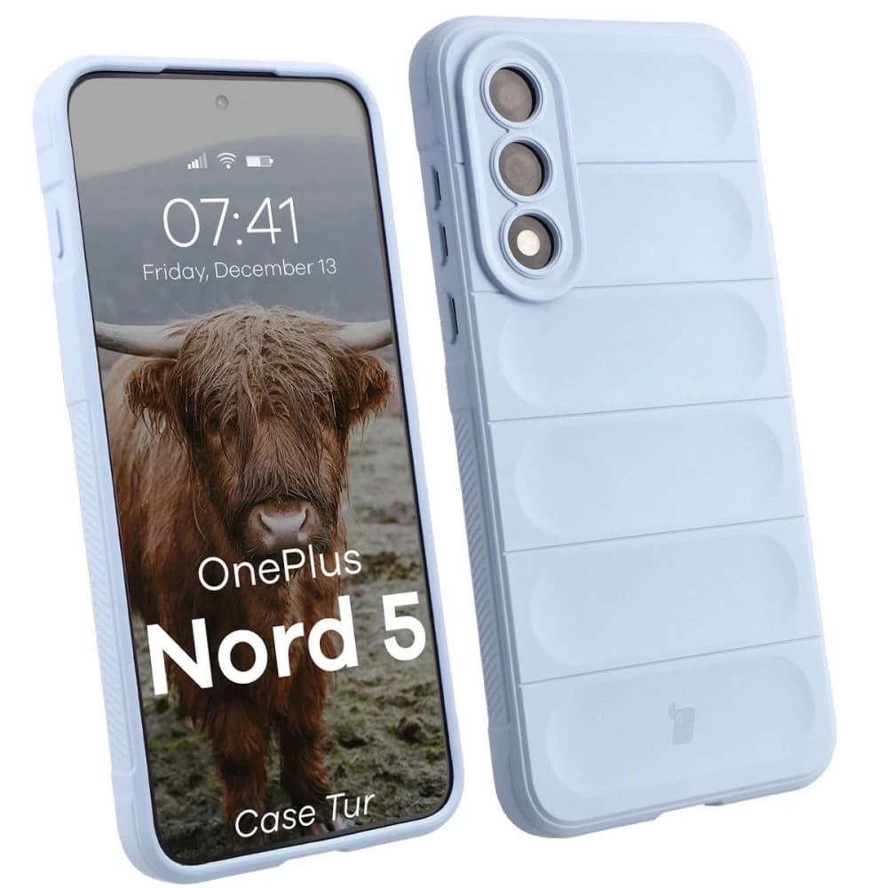 Bizon Case Tur OnePlus Nord 5 light blue - 1