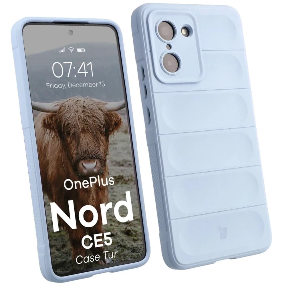 Bizon Case Tur OnePlus Nord CE5 5G light blue - 1