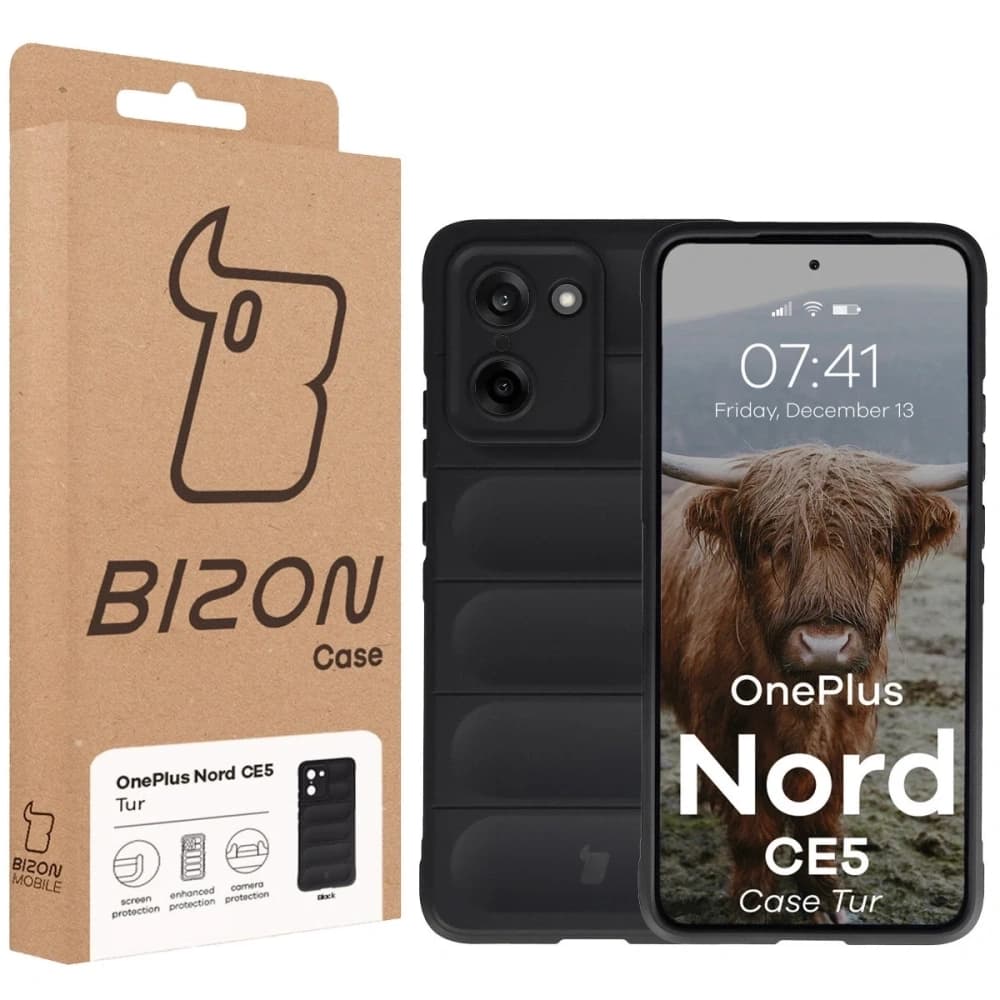 Bizon Case Tur OnePlus Nord CE5 5G black - 8
