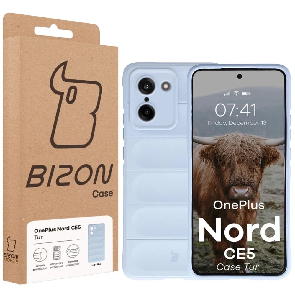 Bizon Case Tur OnePlus Nord CE5 5G light blue - 8