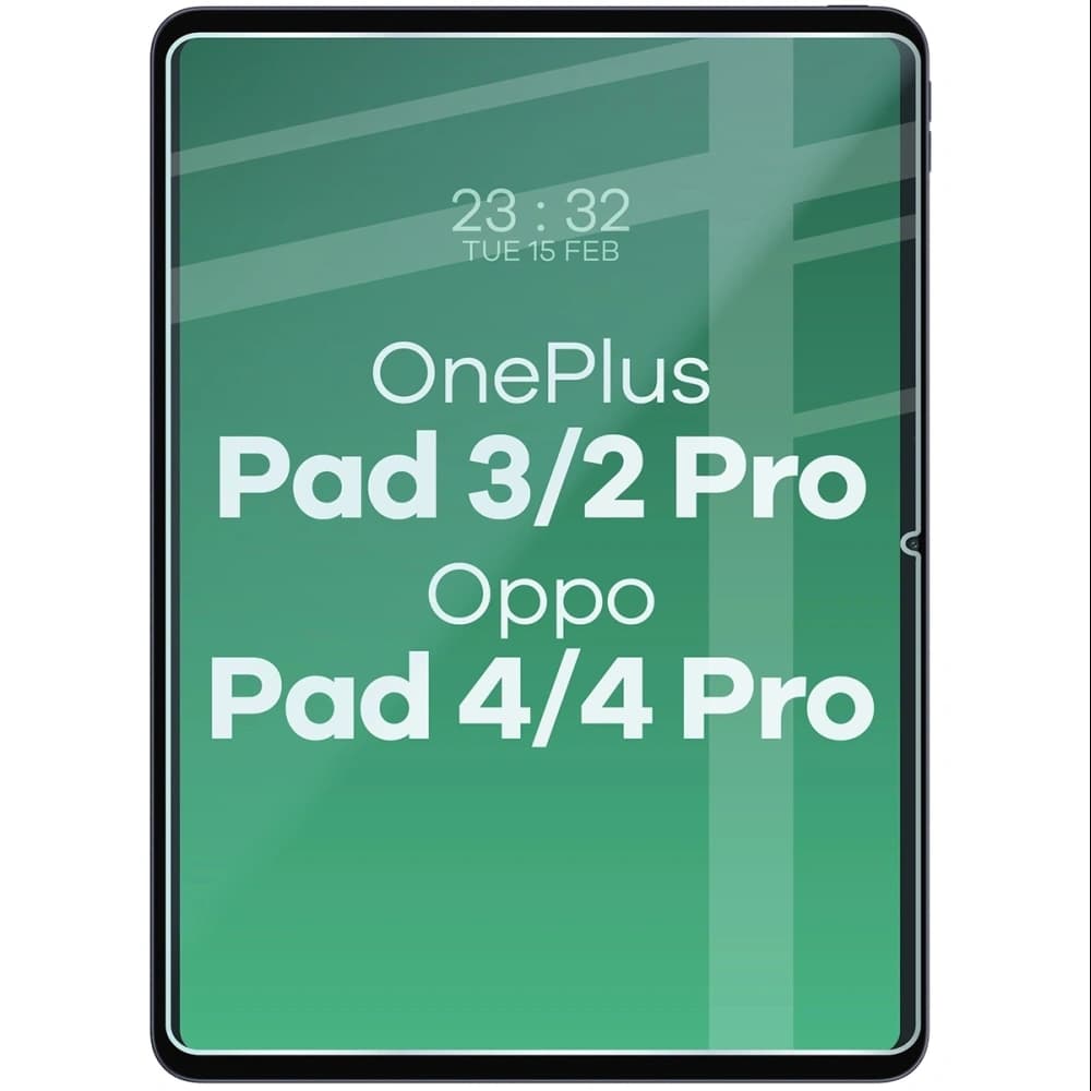 Bizon Glass Tab Clear OnePlus Pad 3 / 2 Pro / OPPO Pad 4 / 4 Pro [2 PACK] - 2