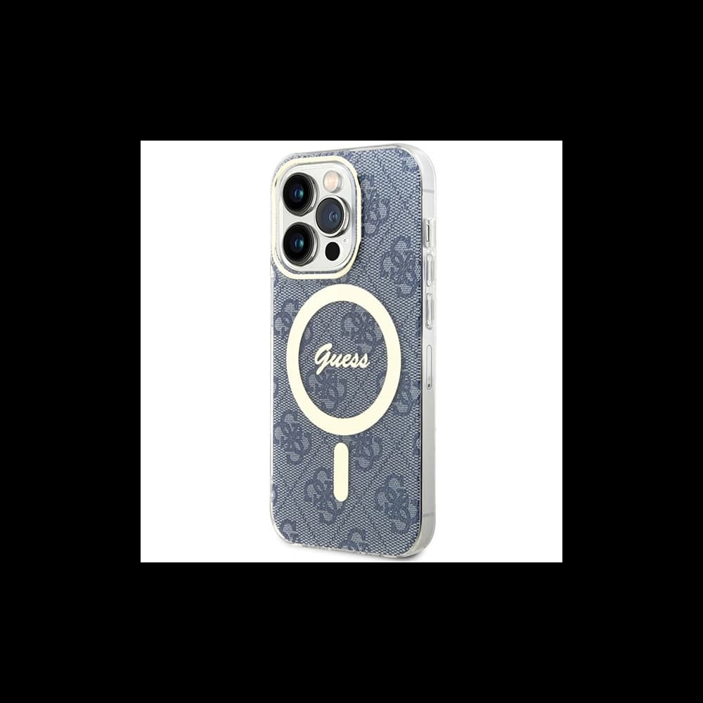 [CR] Guess GUHMP15XH4STB Apple iPhone 15 Pro Max hardcase IML 4G MagSafe blue - 2