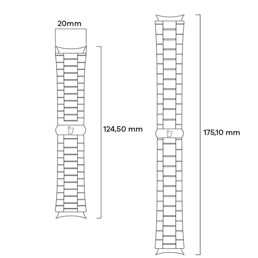 Bizon Strap Watch Aura QuickRelease 20mm gold - 2