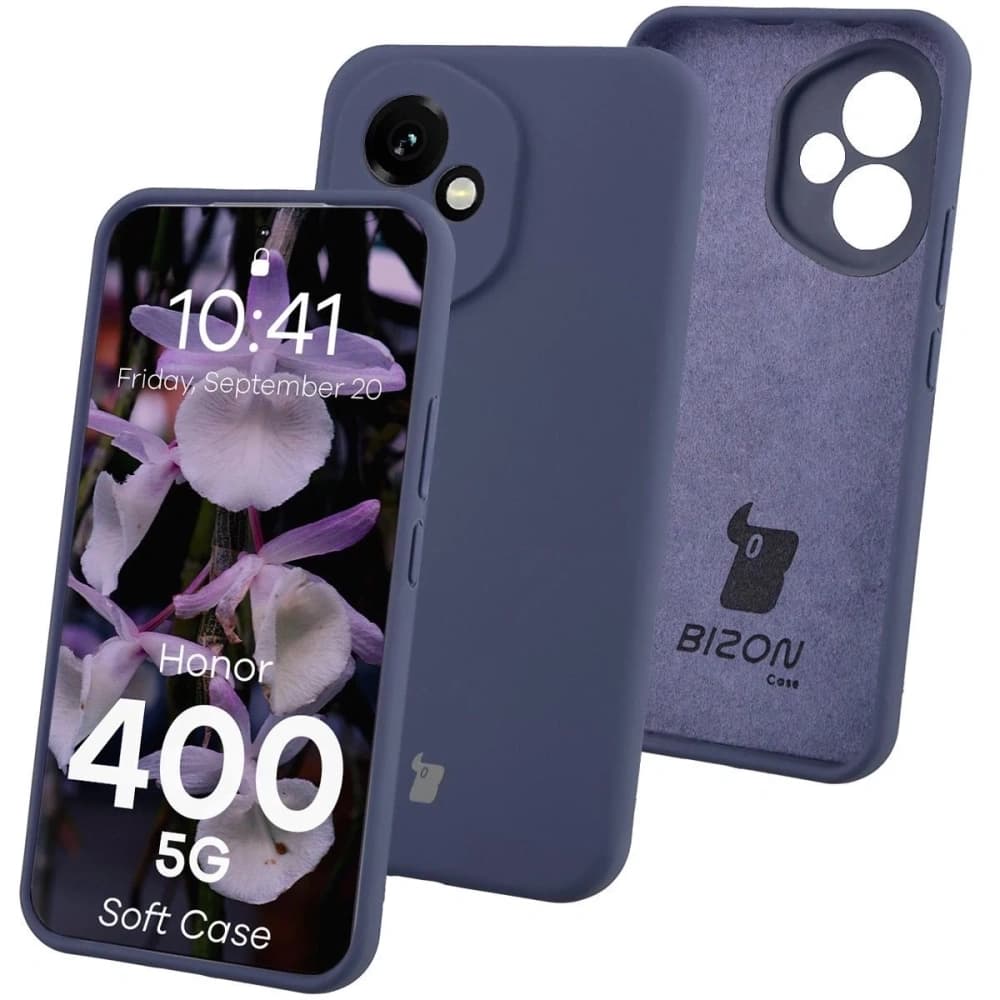 Bizon Soft Case Honor 400 dark blue - 1