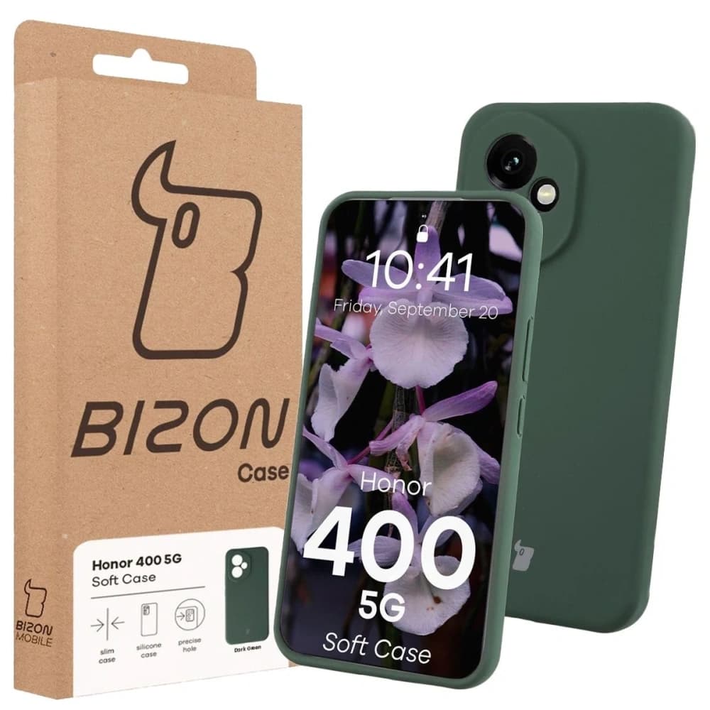 Bizon Soft Case Honor 400 dark green - 7