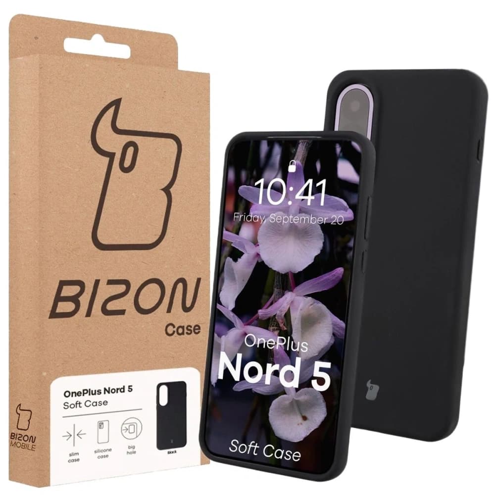 Bizon Soft Case OnePlus Nord 5 black - 7