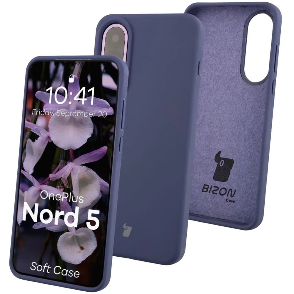 Bizon Soft Case OnePlus Nord 5 dark blue - 1