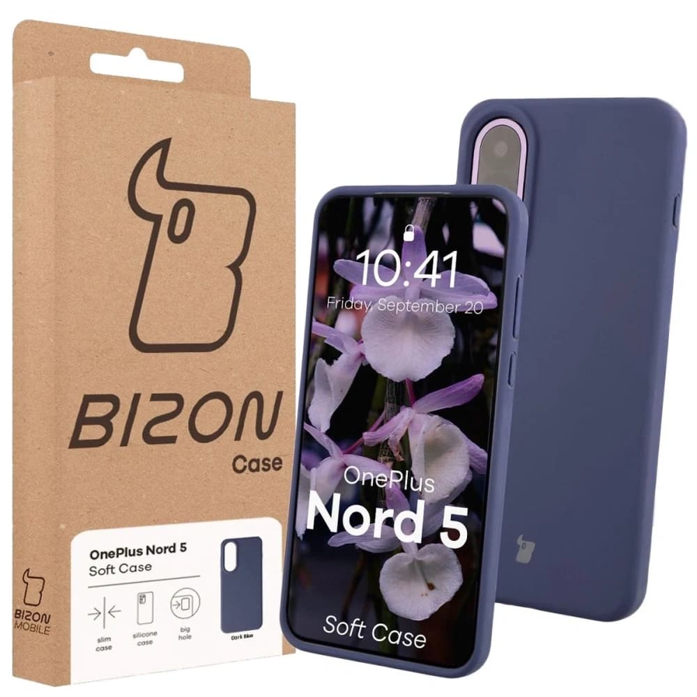 Bizon Soft Case OnePlus Nord 5 dark blue - 7