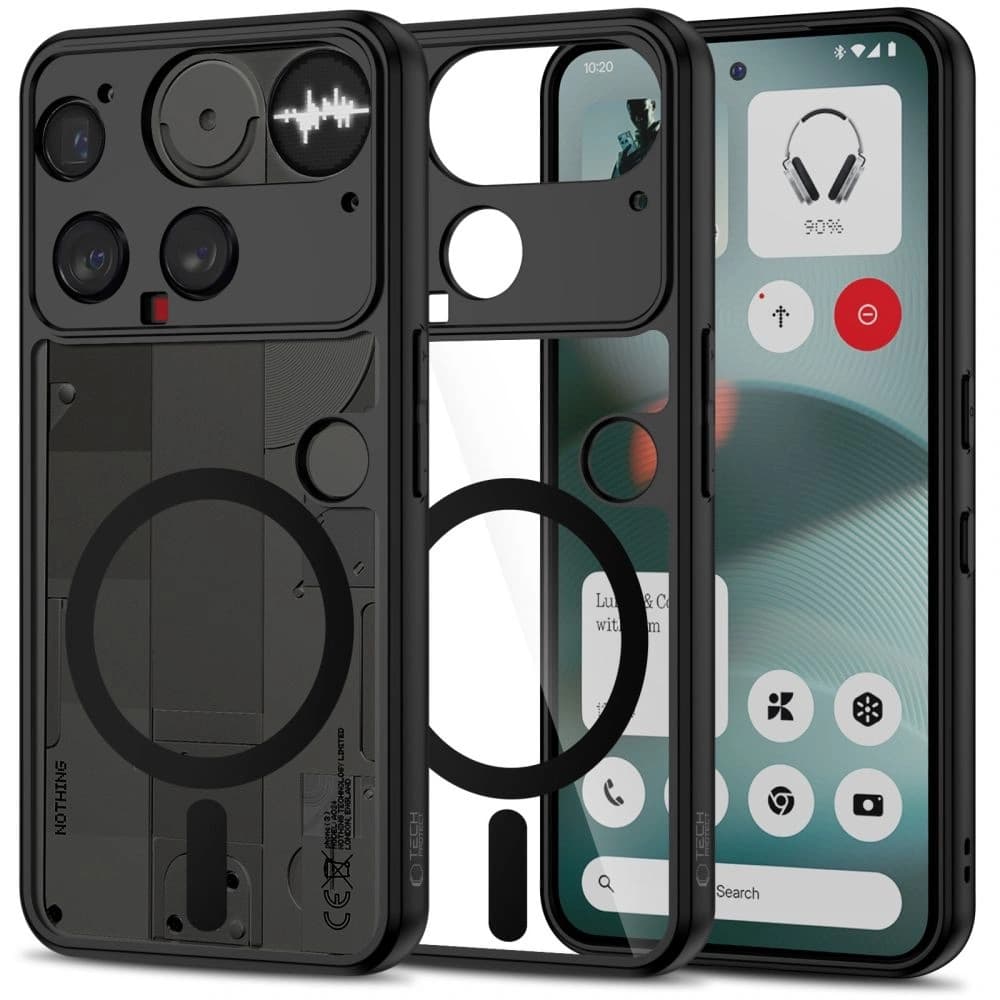 Tech-Protect Magmat Magsafe Nothing Phone 3 Black/clear - 1