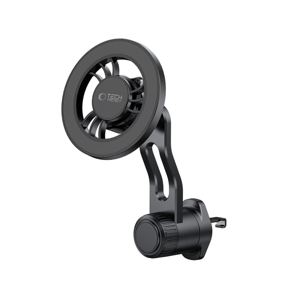 Uchwyt samochodowy do kratki Tech-Protect N56 Magnetic MagSafe Rotable Vent Car Mount Black - 3