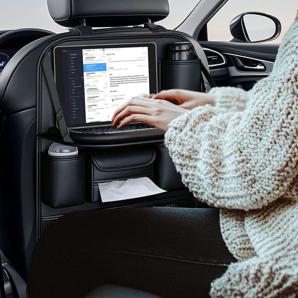 Tech-Protect UCA100 Backseat Car Organizer Black - 3