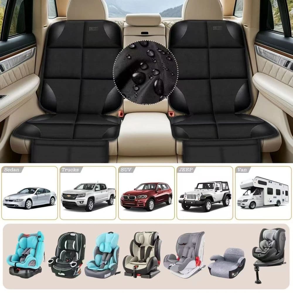 Tech-Protect UCA200 Baby Seat & Dog Waterproof Cover Black - 5