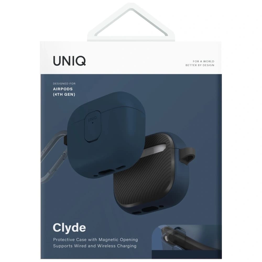 UNIQ Clyde Apple AirPods 4 Lock Case blau - 5