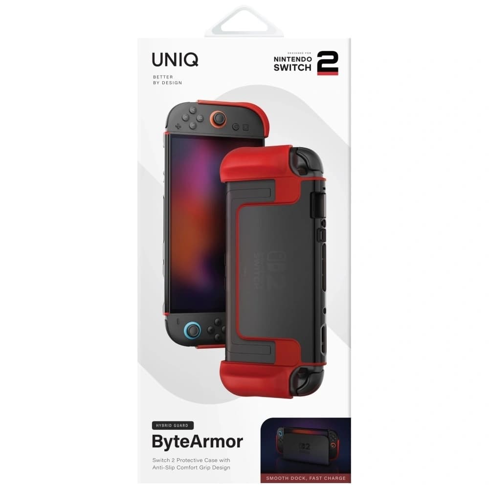 UNIQ Hybrid Bytearmor Nintendo Switch 2 red - 4