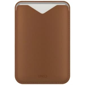 UNIQ Lyden Evo magnetische Geldbörse mit Ständerfunktion Karamell