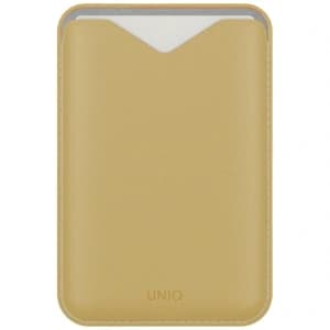UNIQ Lyden Evo magnetische Geldbörse mit Ständerfunktion gelb