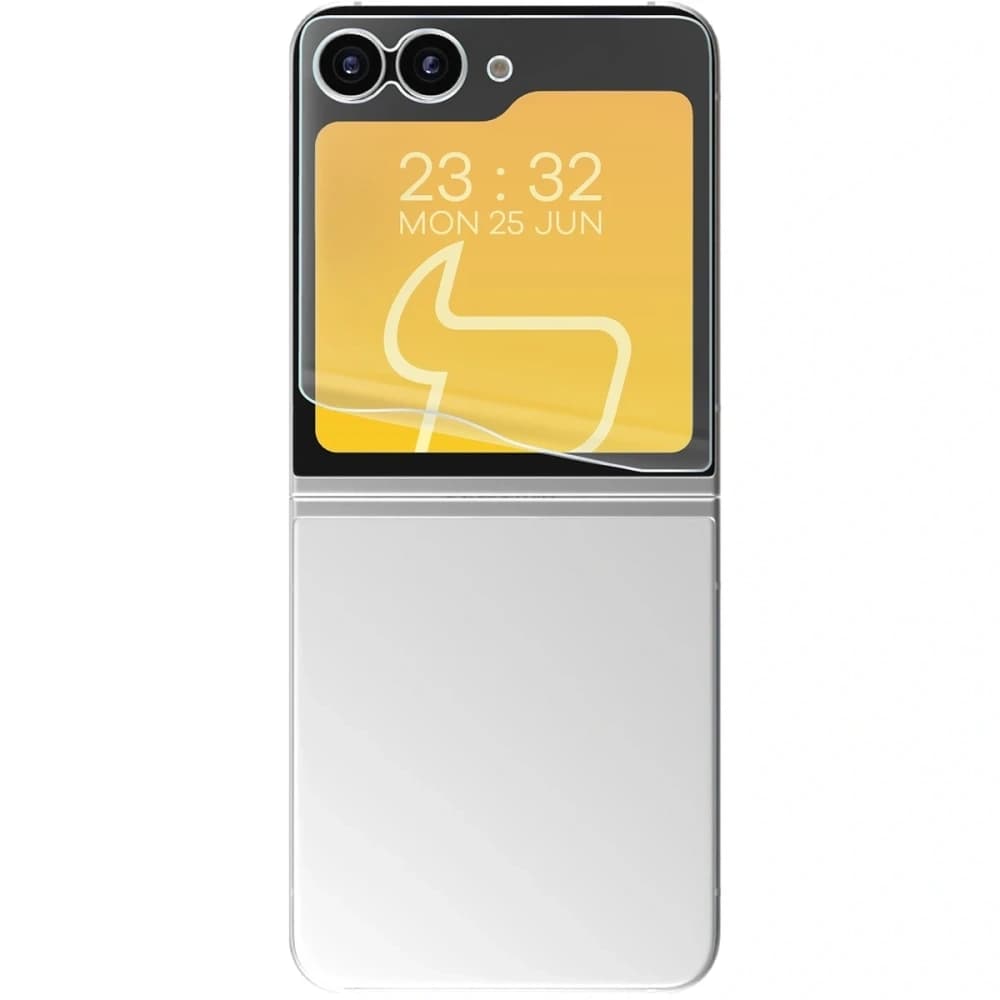 Bizon Glass Film Sun Duo Samsung Galaxy Z Flip7 FE [2 PACK] - 3
