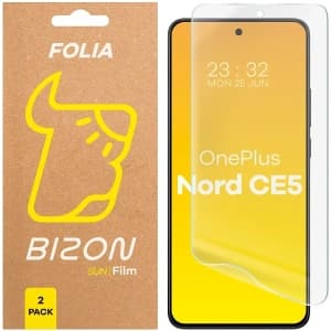 Bizon Glass Film Sun Duo OnePlus Nord CE5 5G [2 PACK]