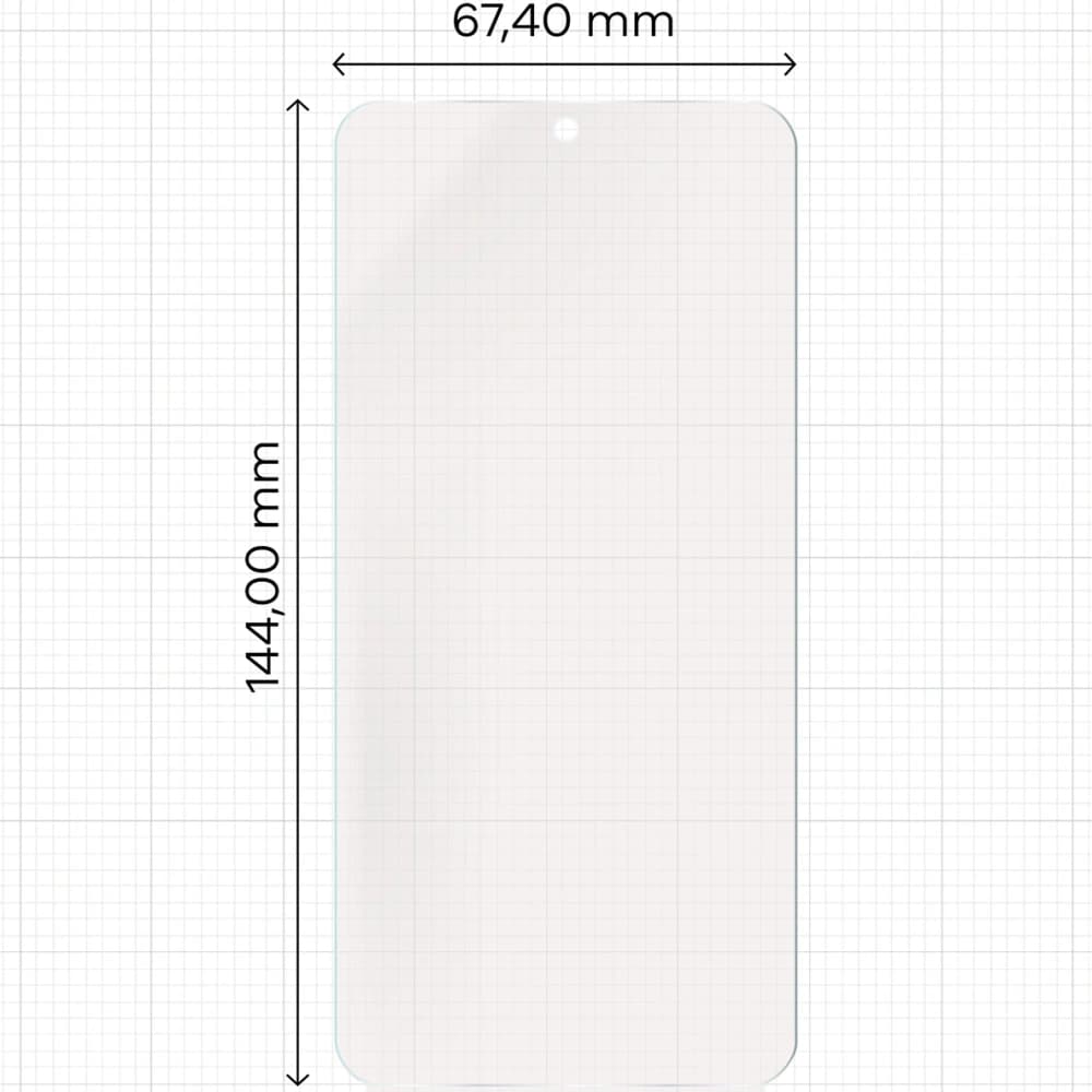 Bizon Glasfolie Sonne Samsung Galaxy S25 - 2