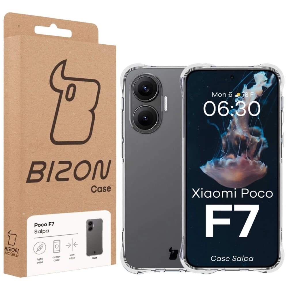Bizon Case Salpa Xiaomi POCO F7 clear - 7