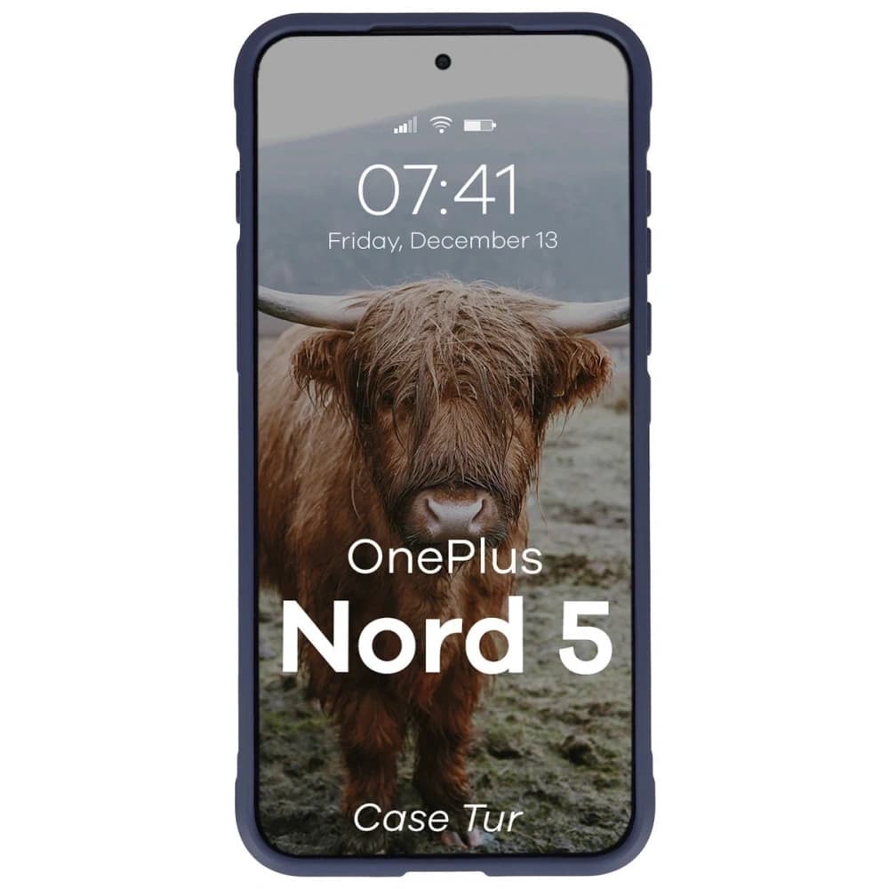 Bizon Case Tur OnePlus Nord 5 navy blau - 5