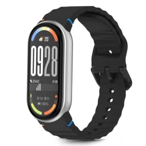 Tech-Protect Silicone Sport Xiaomi Smart Band 8 / 9 / 10 / NFC Black