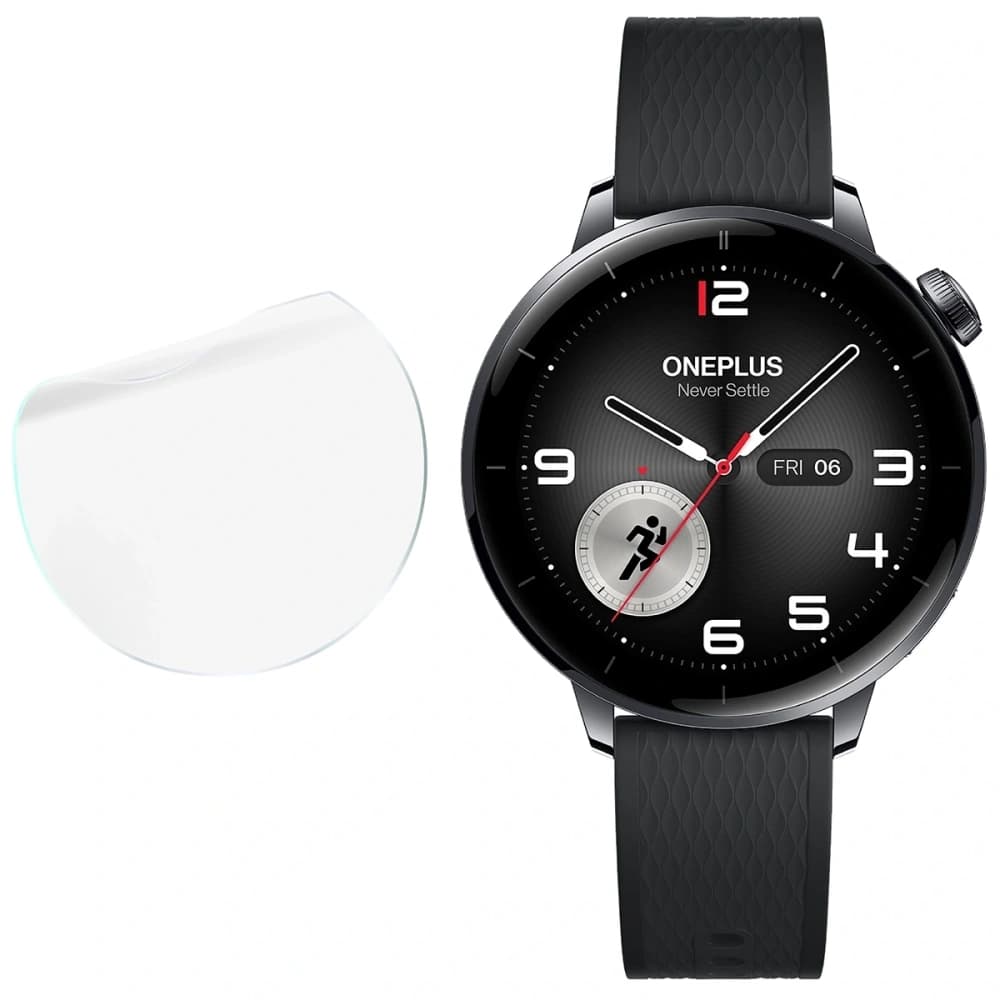 Bizon Glas Uhr Hydrogel Duo OnePlus Uhr 3 43mm [2 PACK] - 2