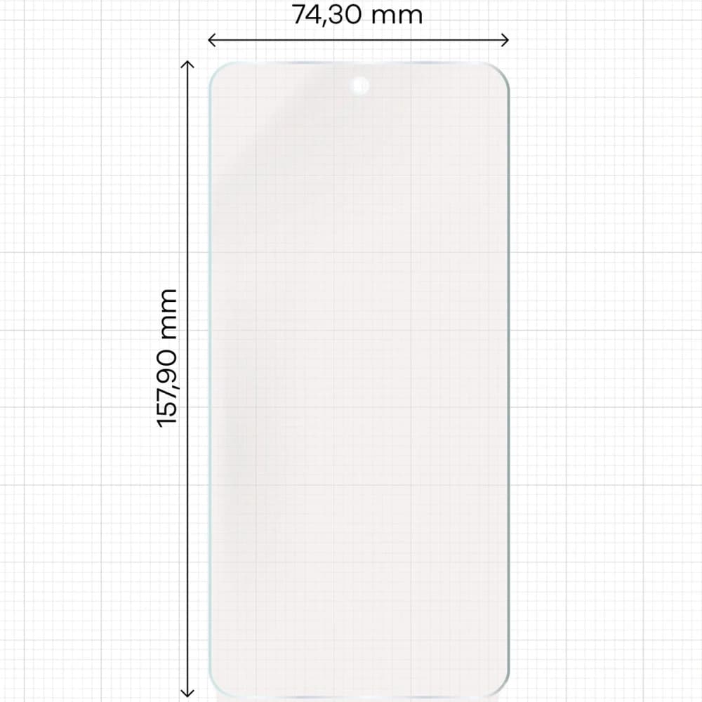 Folia matowa Bizon Glass Film Sun do Samsung Galaxy A55 5G - 2