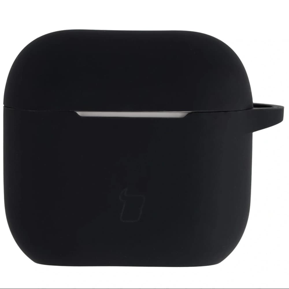 Bizon Case Kopfhörer Silikon Apple AirPods 4 schwarz - 2