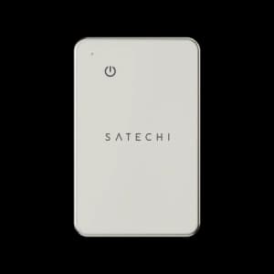 Satechi FindAll Wallet Card compatible with Apple Find My (sand)