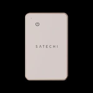 Satechi FindAll Wallet Card compatible with Apple Find My (desert rose)