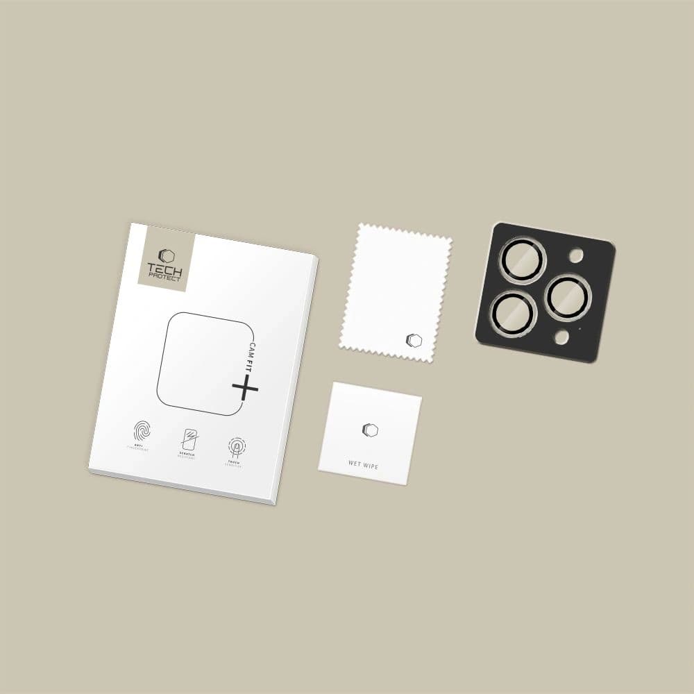 Tech-Protect Camring Fit+ Apple iPhone 14 Pro / Max / 15 Pro / Max / 16 Pro / Max / 17 Pro / Max Clear - 4