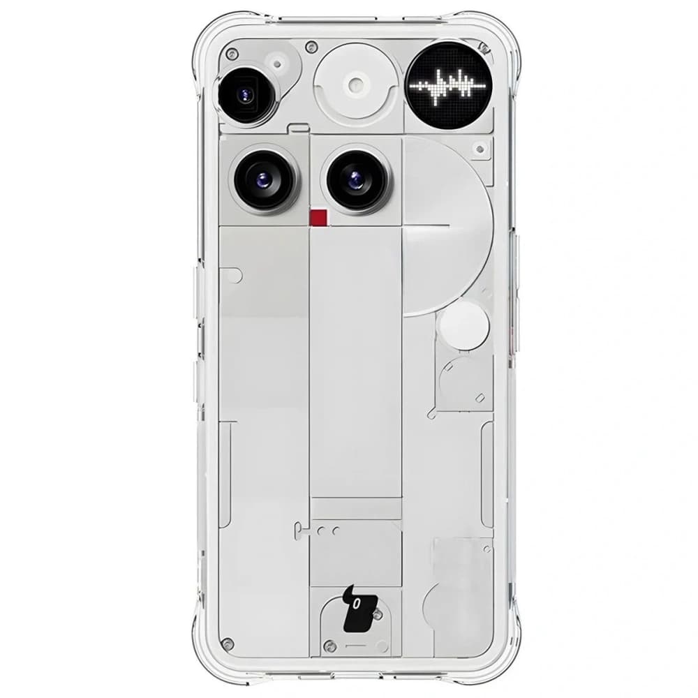 Bizon Case Clear Pack case + 2x tempered glass Nothing Phone (3) - 2