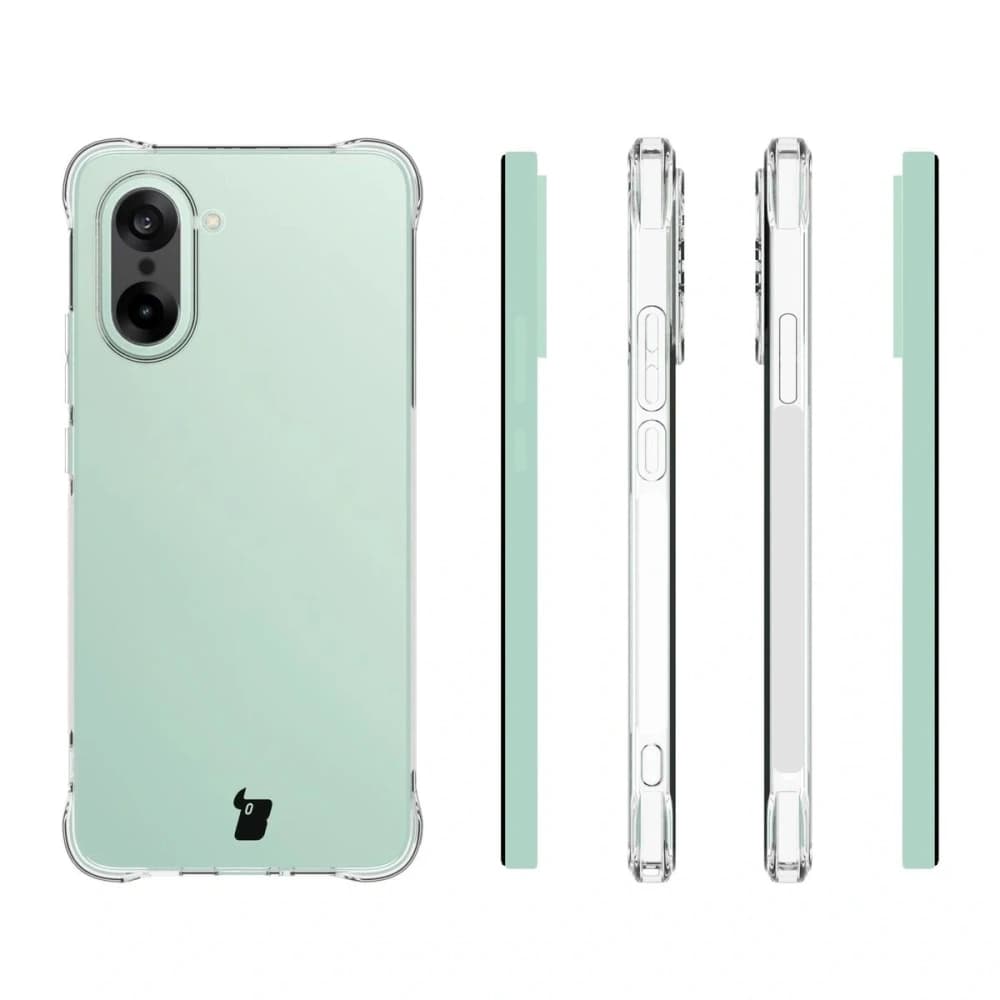 Bizon Case Clear Pack case + 2x tempered glass OnePlus Nord CE5 5G - 4