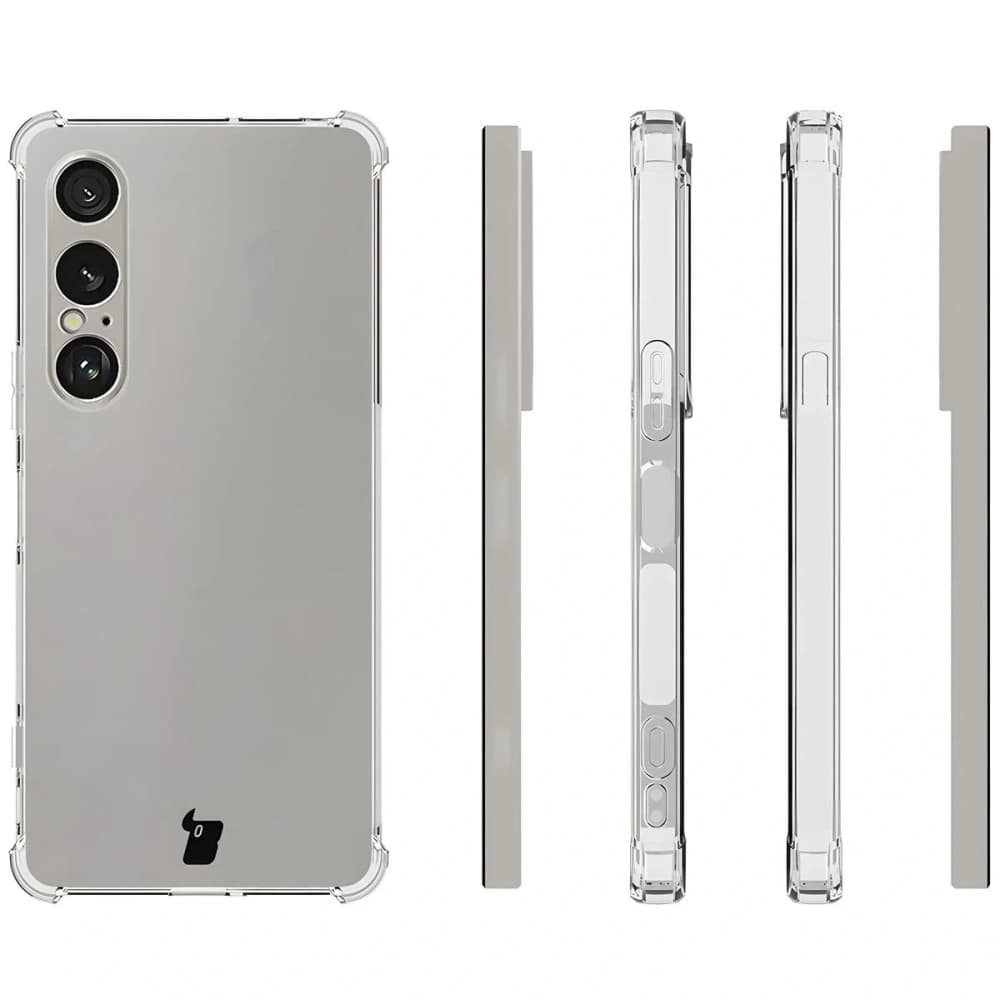 Bizon Case Clear Pack case + 2x tempered glass + lens protection Sony Xperia 1 VII - 4