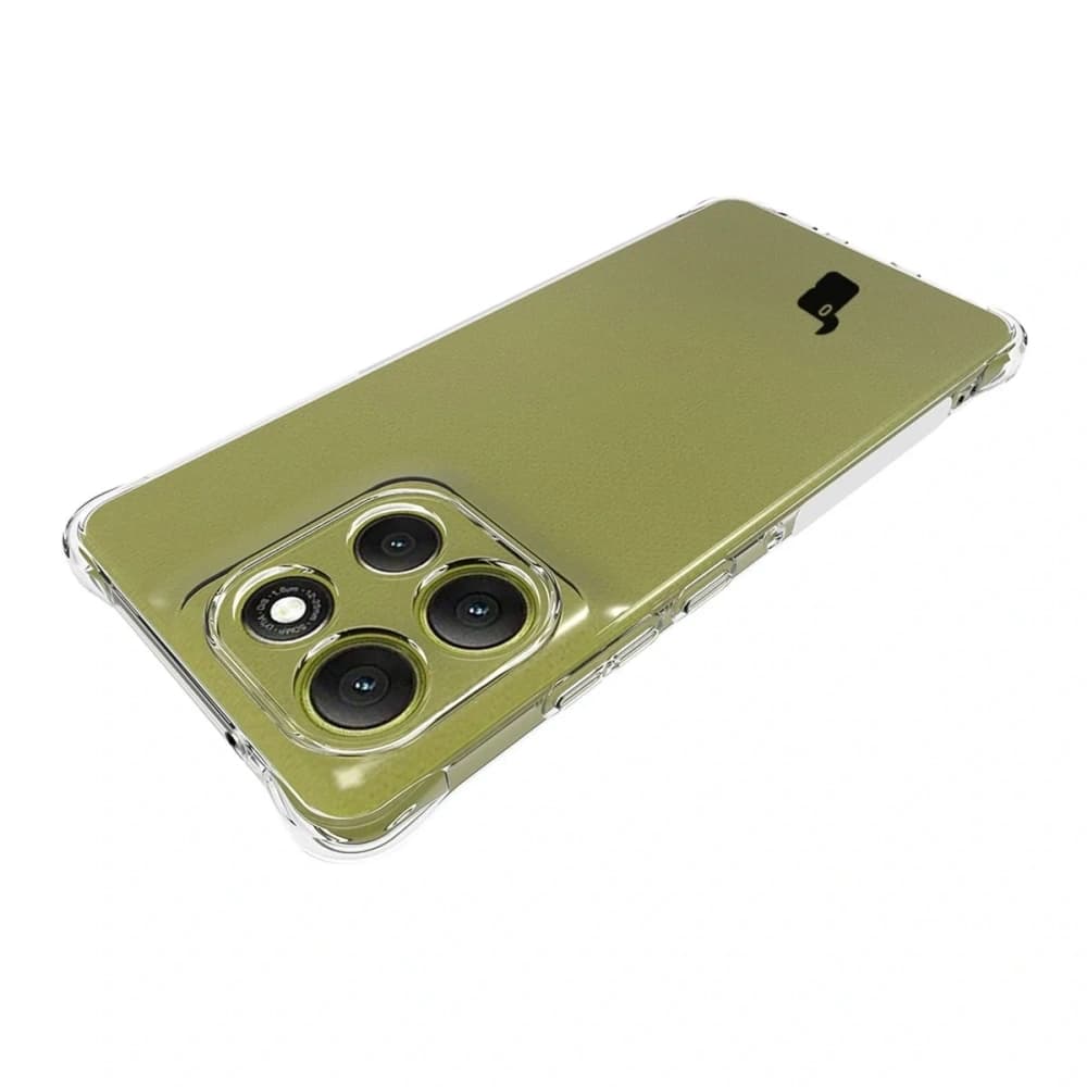 Bizon Case Clear Pack case + 2x screen film Motorola Moto G86 5G - 6