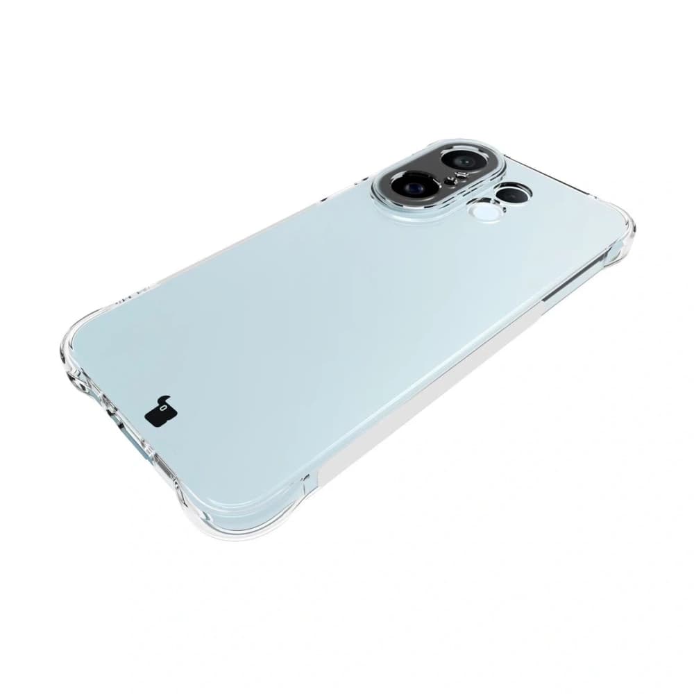 Bizon Case Clear Pack Hülle + 2x Displayschutzfolie Vivo X200 FE - 7