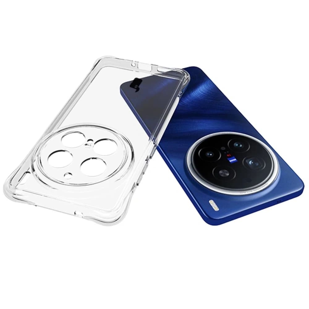 Bizon Case Clear Pack case + 2x screen film Vivo X200 Pro - 5