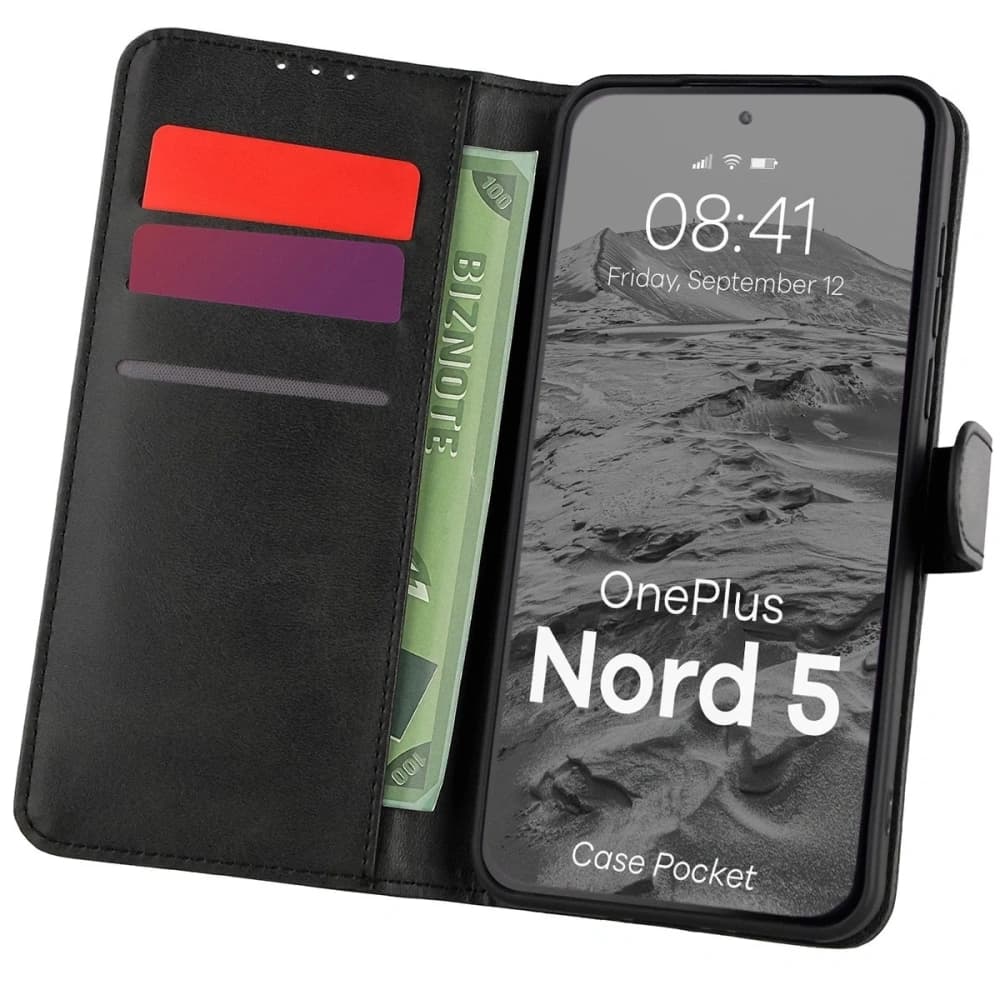 Bizon Case Pocket OnePlus Nord 5 black - 1