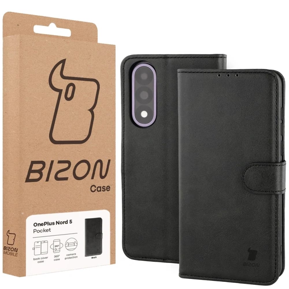 Bizon Case Pocket OnePlus Nord 5 black - 6