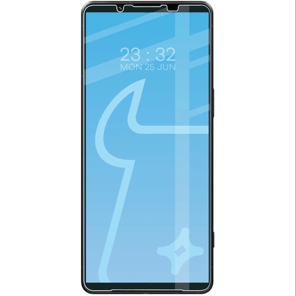 BIZON Clear 3x screen glass + camera glass Sony Xperia 1 VII - 3